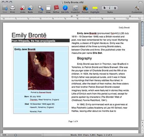 what is the best word processor for mac